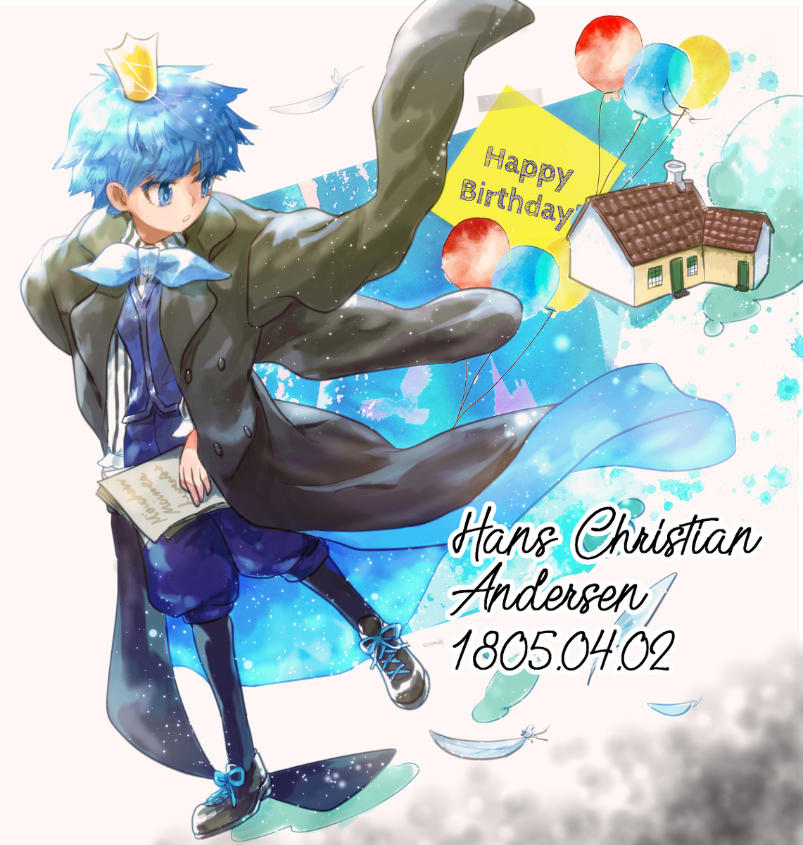 This is a pixiv picture whose title is アンデルセン生誕祭2019.