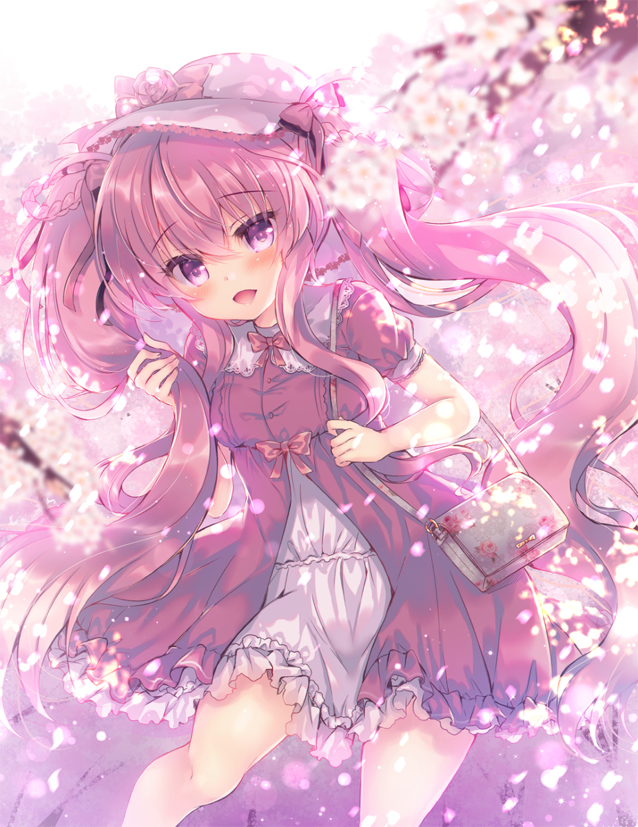 This is a pixiv picture whose title is ねぇ見て.