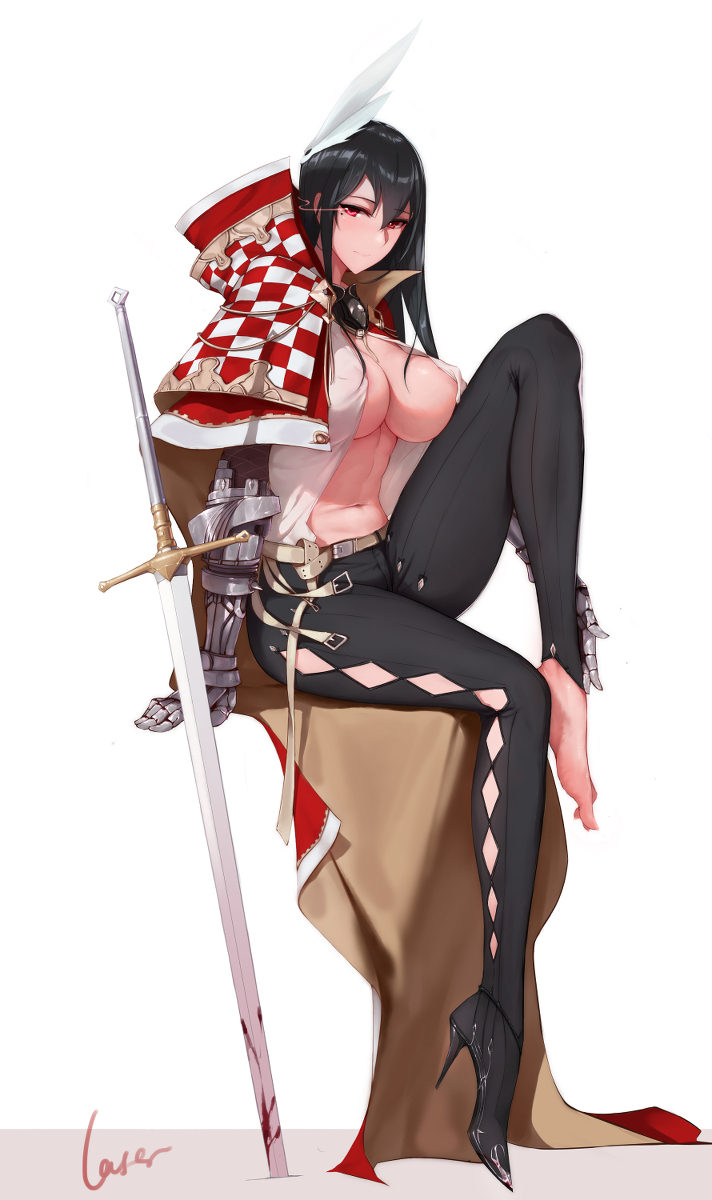 This is a pixiv picture whose title is 角色立绘.