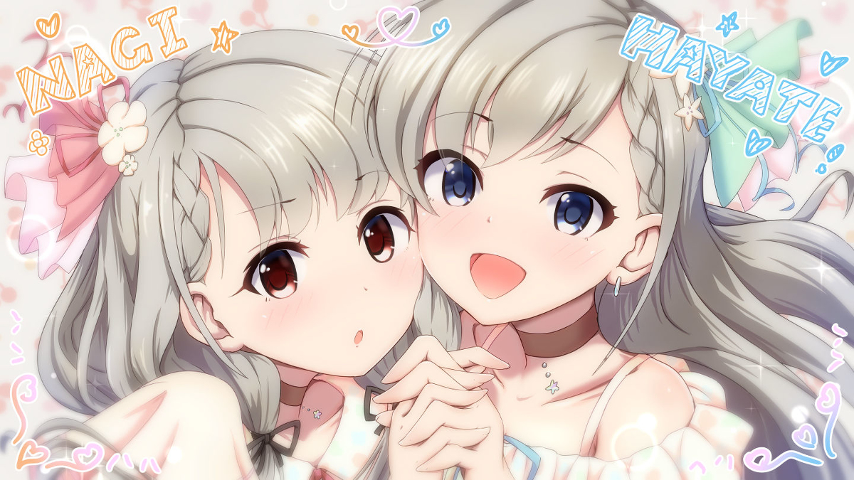 This is a pixiv picture whose title is はー＆なー.
