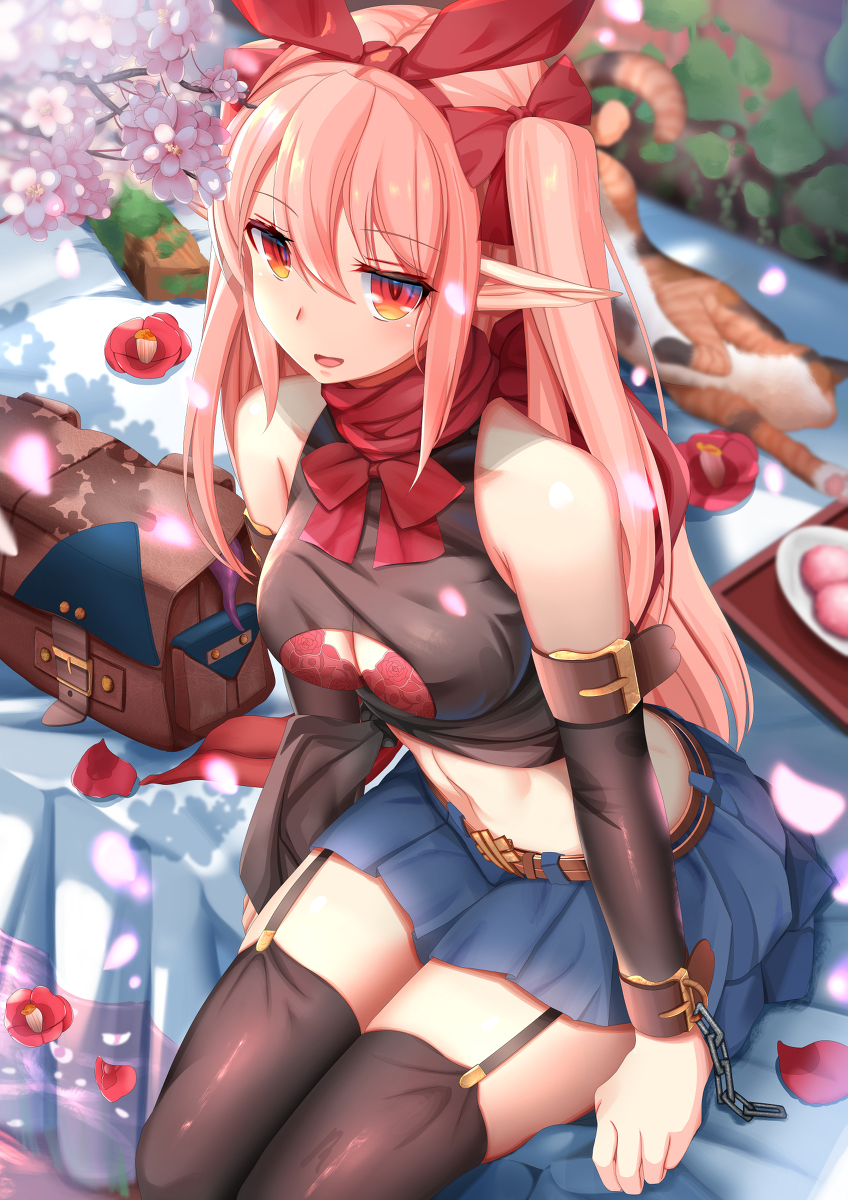 This is a pixiv picture whose title is 不安な脱獄生活一日目.