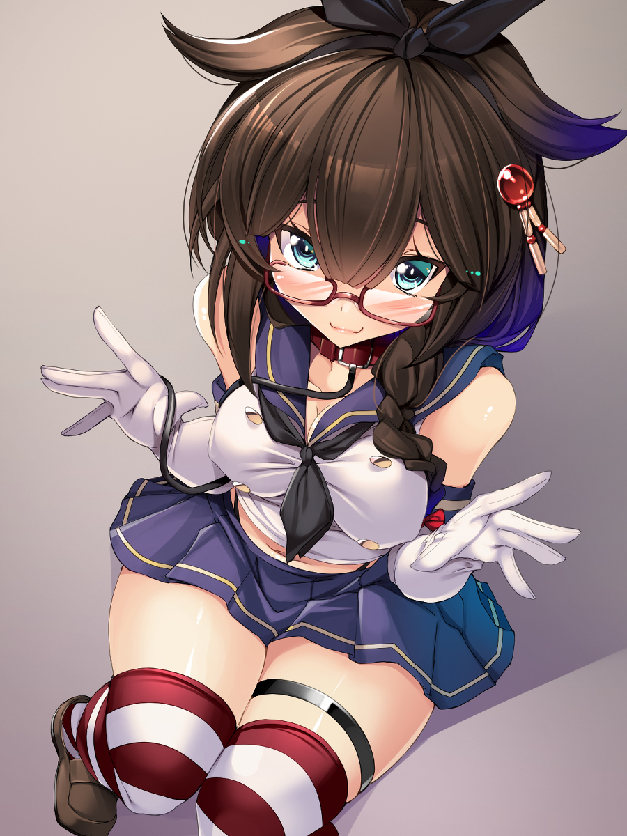 This is a pixiv picture whose title is サブカルクソ時雨で俯瞰の練習.