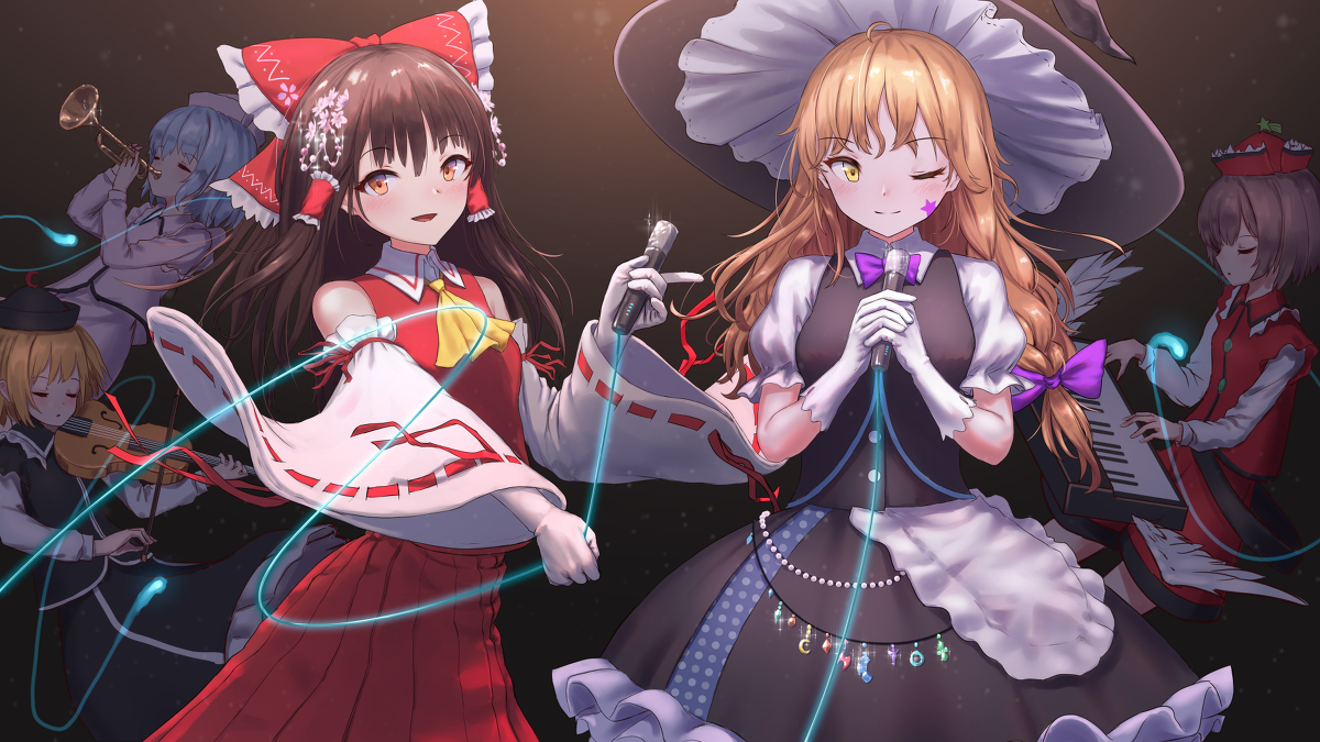 This is a pixiv picture whose title is duo.