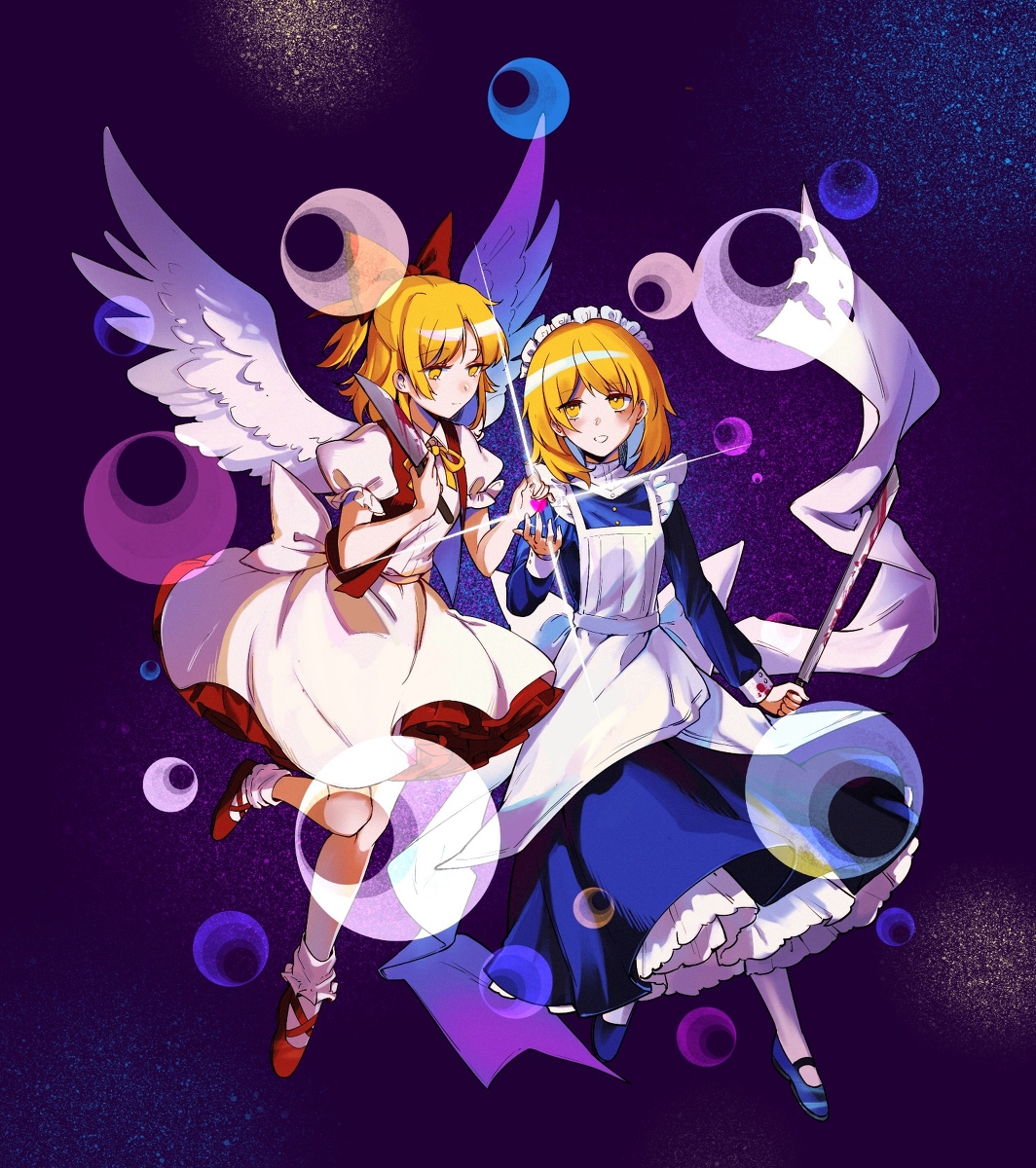 This is a pixiv picture whose title is 世界が終わるまで.
