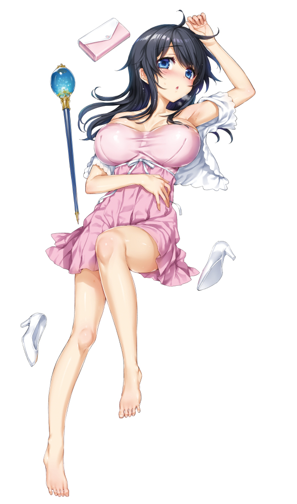 This is a pixiv picture whose title is ネトゲの嫁は女の子じゃないと思った？　Lv.19.