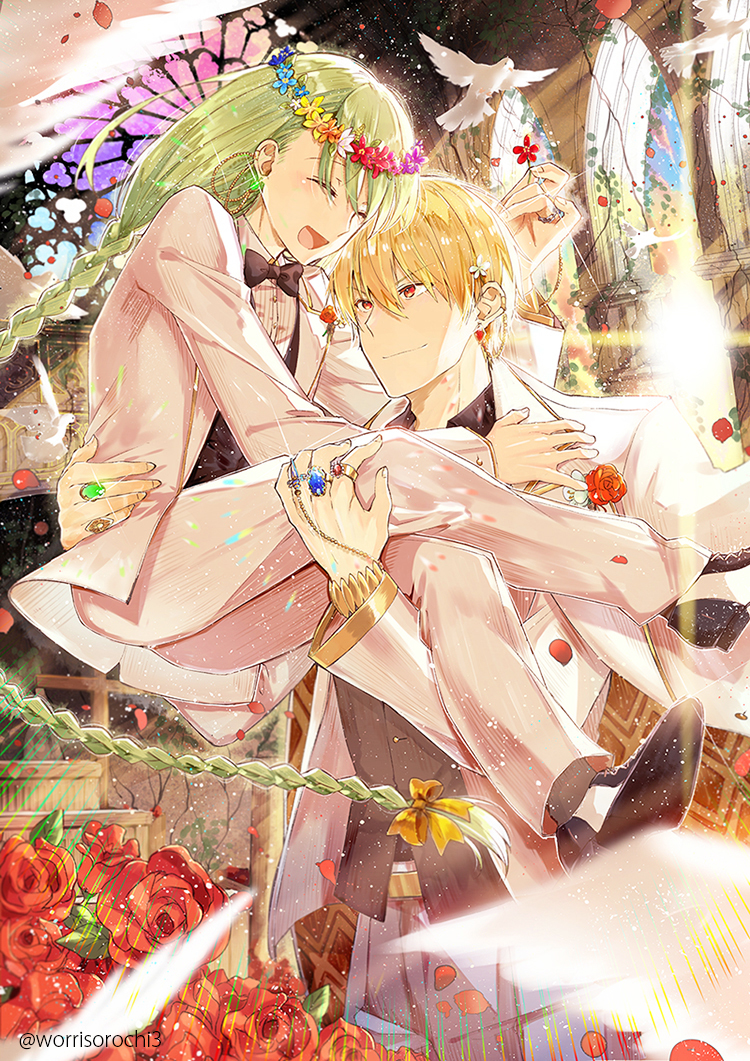 This is a pixiv picture whose title is 【5/3 スパコミ】光の教会【FGO】.