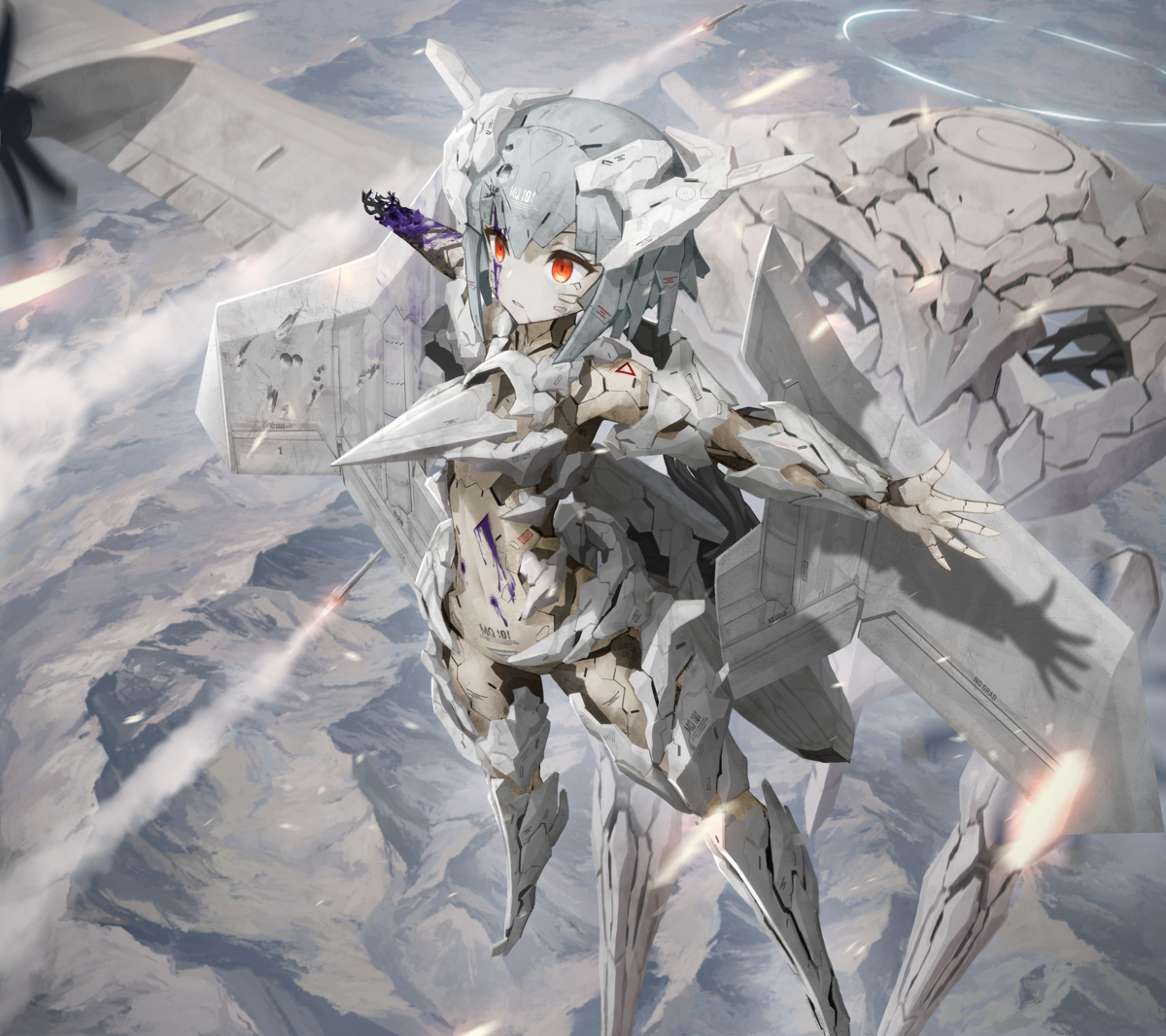 This is a pixiv picture whose title is MQ-101.