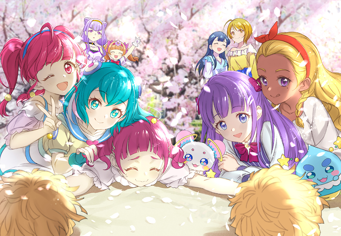 This is a pixiv picture whose title is みんなでお花見✿❀.