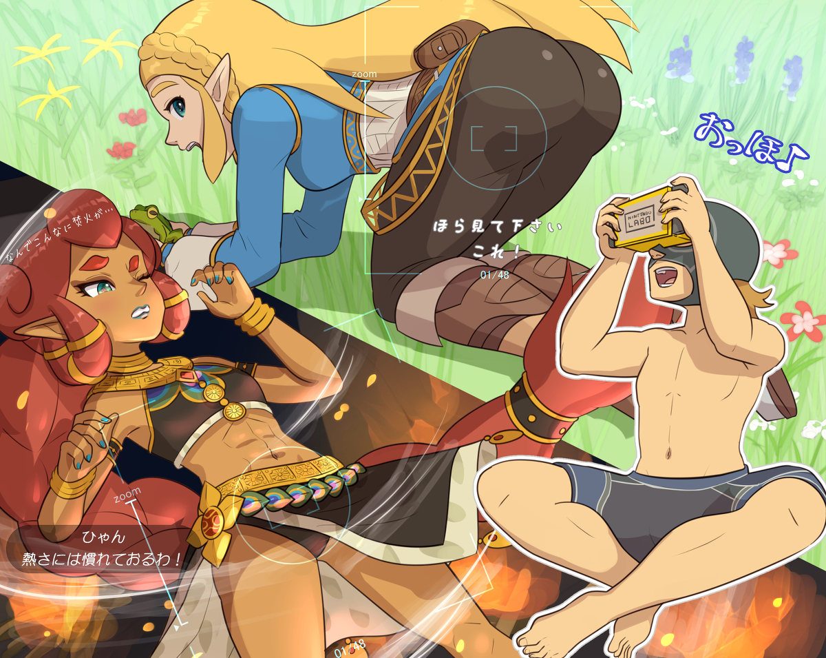 This is a pixiv picture whose title is VR対応記念.