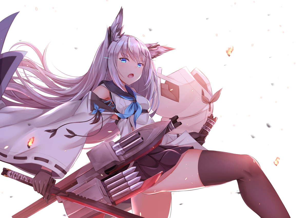This is a pixiv picture whose title is 江風.