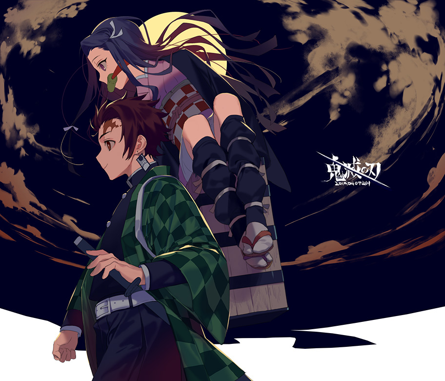 This is a pixiv picture whose title is 前へ.
