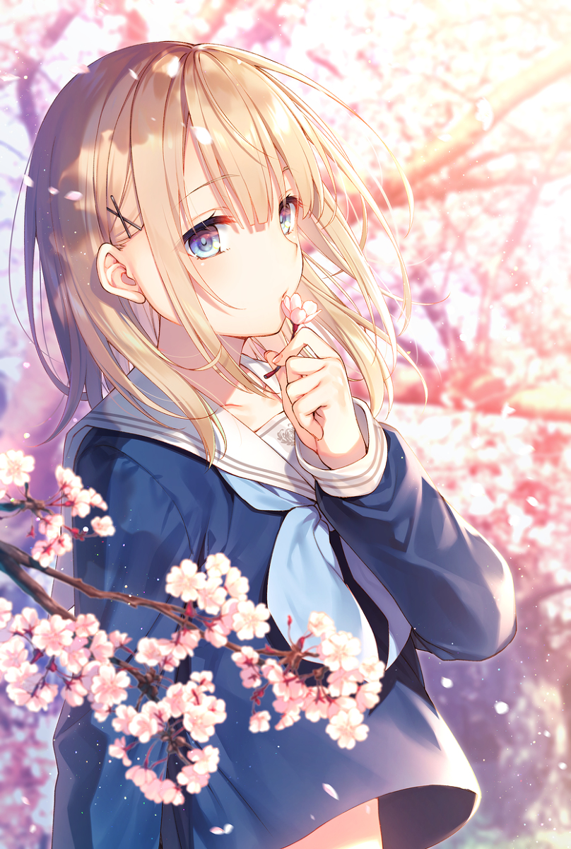 This is a pixiv picture whose title is ❀.