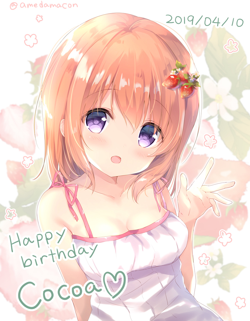 This is a pixiv picture whose title is ココアちゃん誕生日おめでとう.