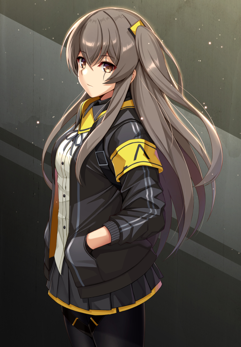 This is a pixiv picture whose title is UMP45.