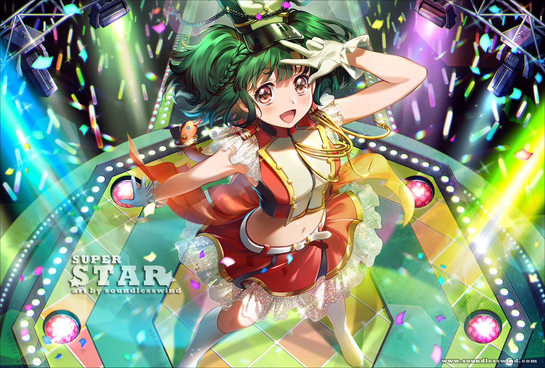 This is a pixiv picture whose title is lights.
