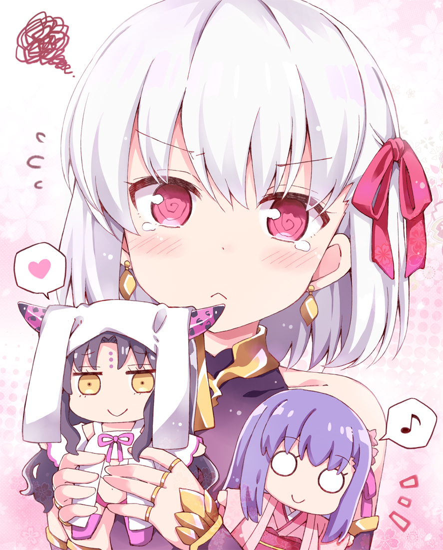 This is a pixiv picture whose title is カーマとちっちゃな仲間たち.
