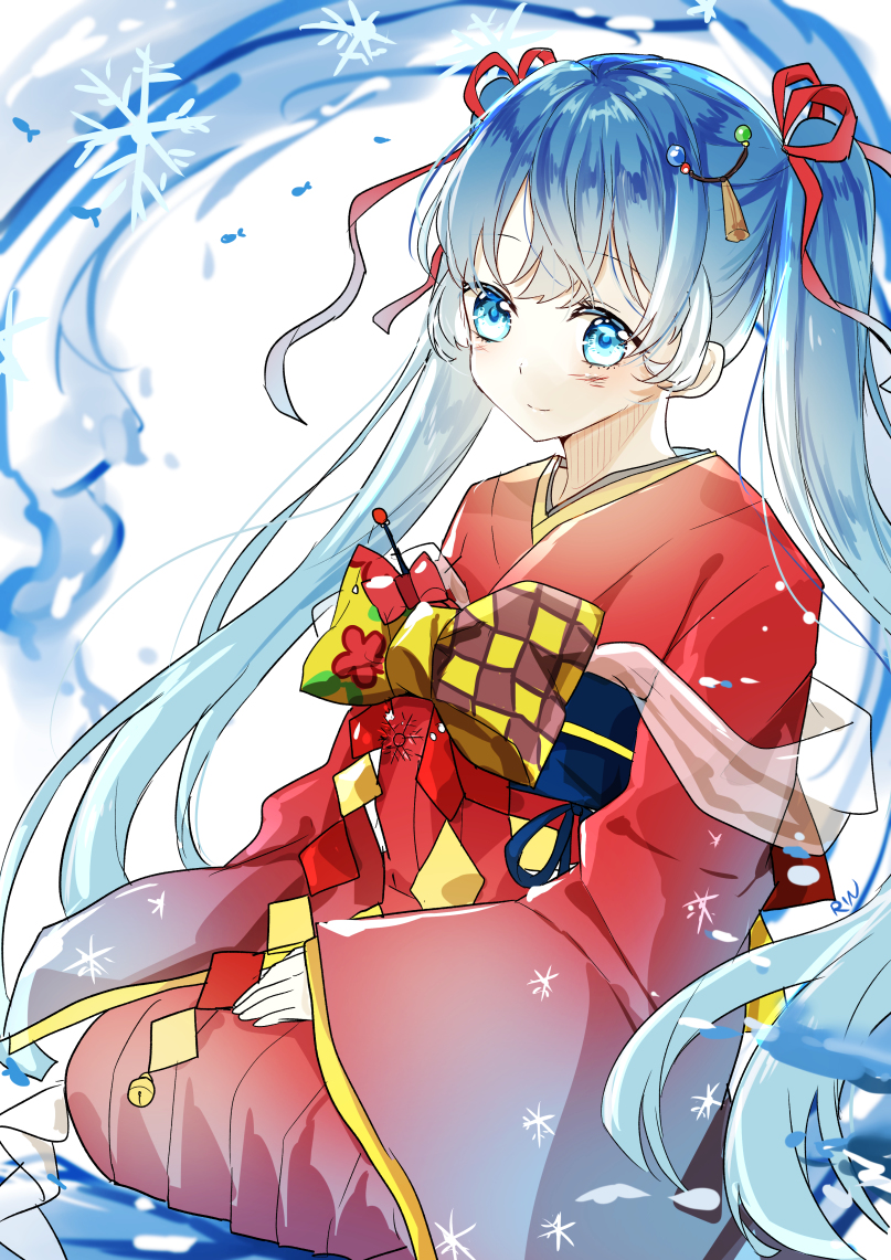 This is a pixiv picture whose title is 2020 SNOW MIKU.