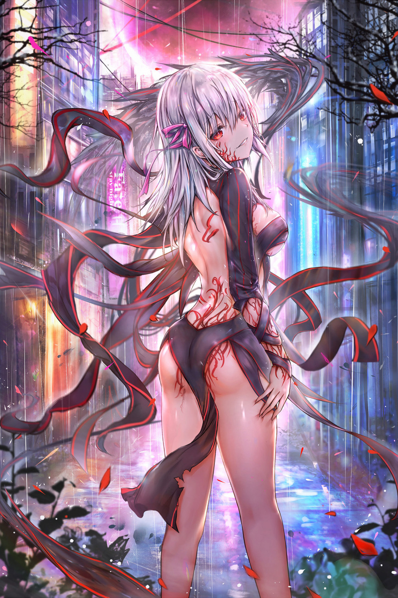 This is a pixiv picture whose title is …先輩.