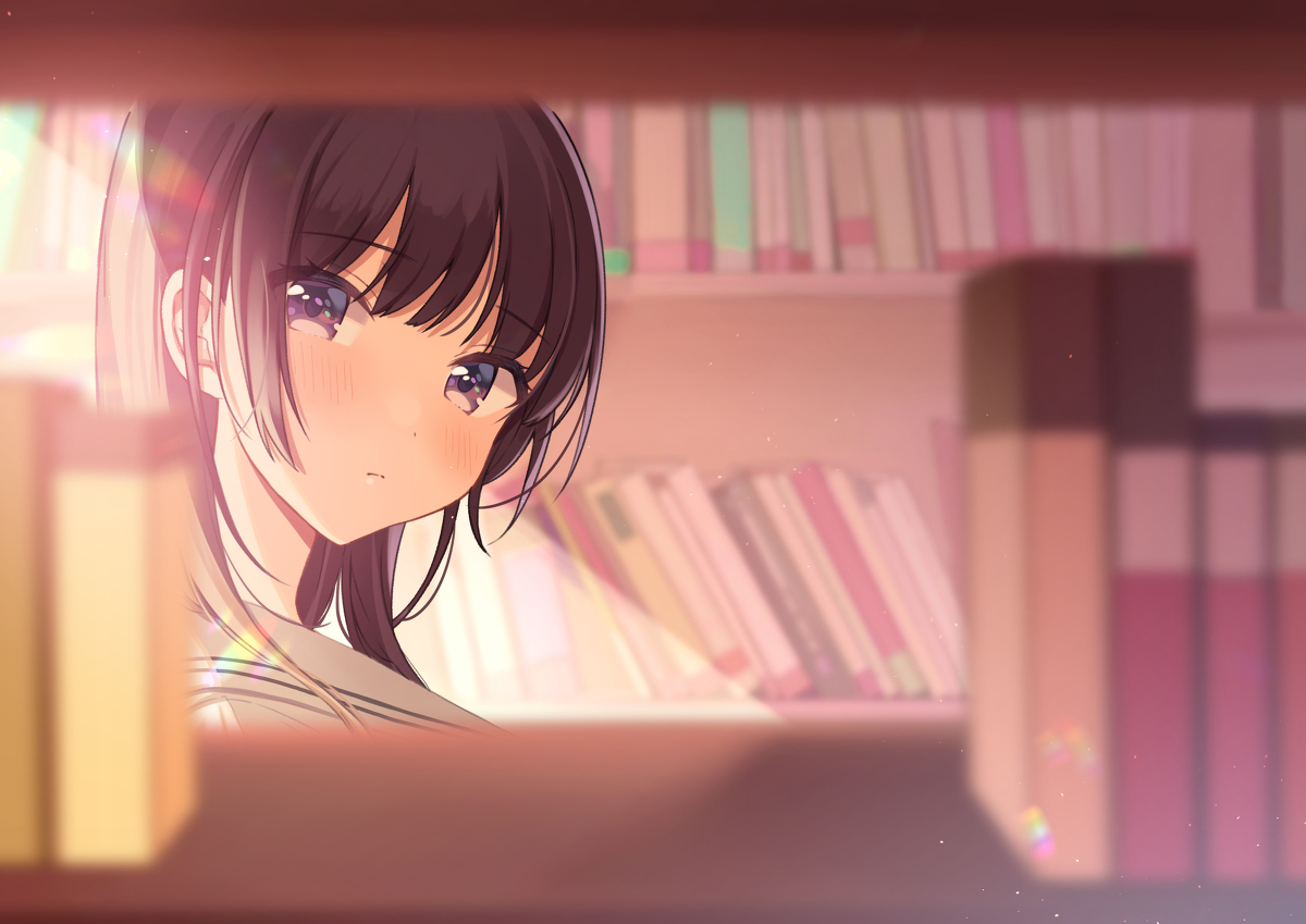 This is a pixiv picture whose title is 憧憬.