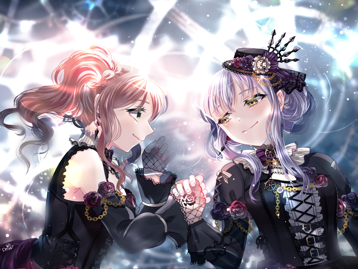 This is a pixiv picture whose title is もう一度繋ごう　手を.