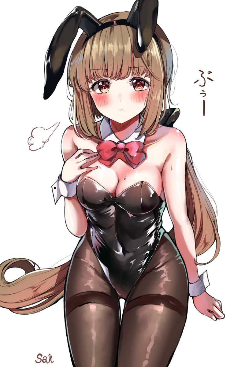 This is a pixiv picture whose title is 🐰.