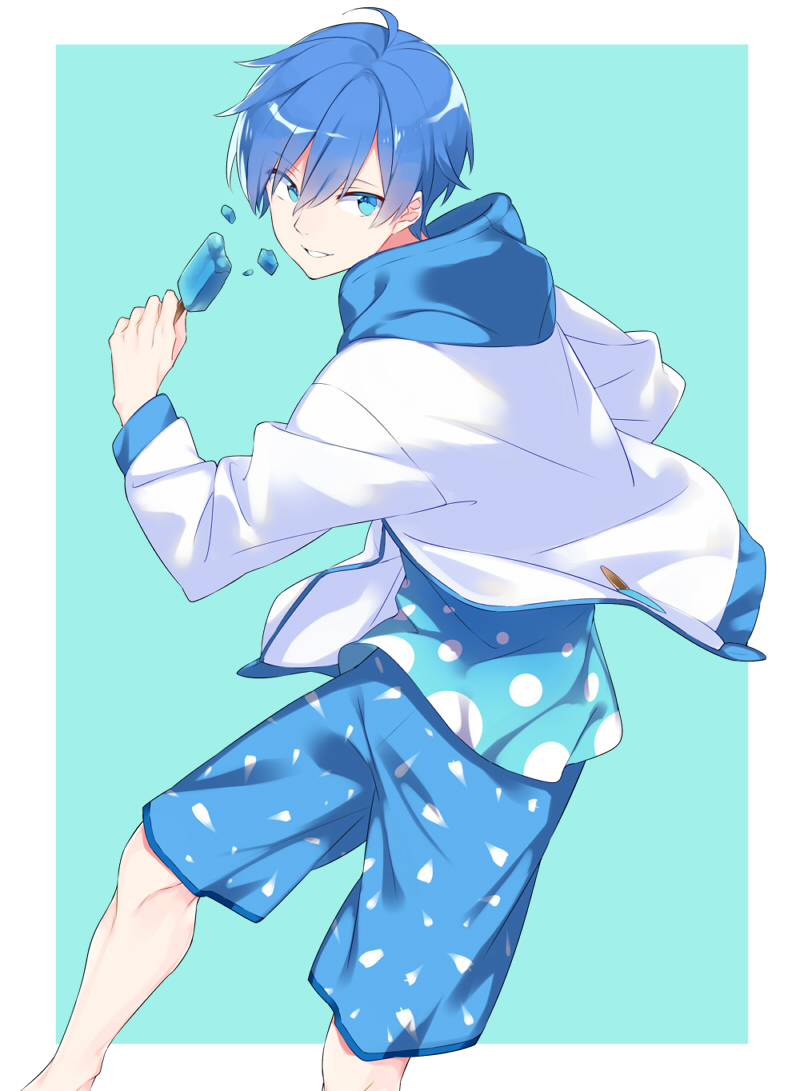 This is a pixiv picture whose title is 【お仕事】初音ミク×ドンキホーテ　アイスクリームパーティー.