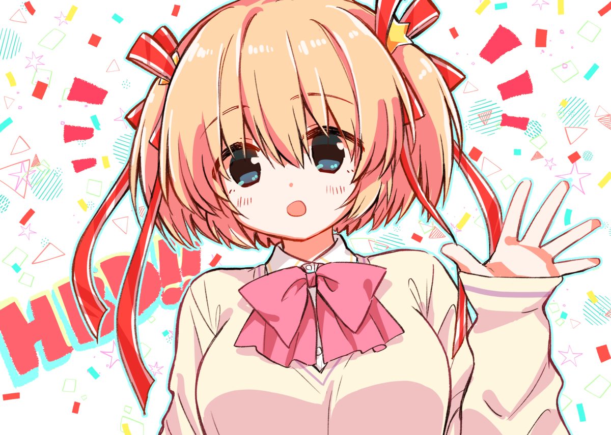 This is a pixiv picture whose title is はぴば！.