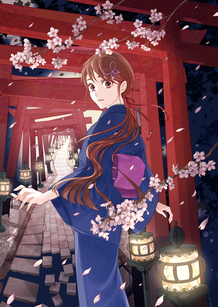 This is a pixiv picture whose title is 【仕事絵】神様たちのお伊勢参り5.