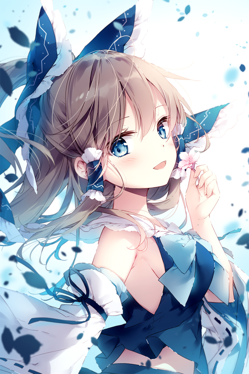 This is a pixiv picture whose title is 蒼華.