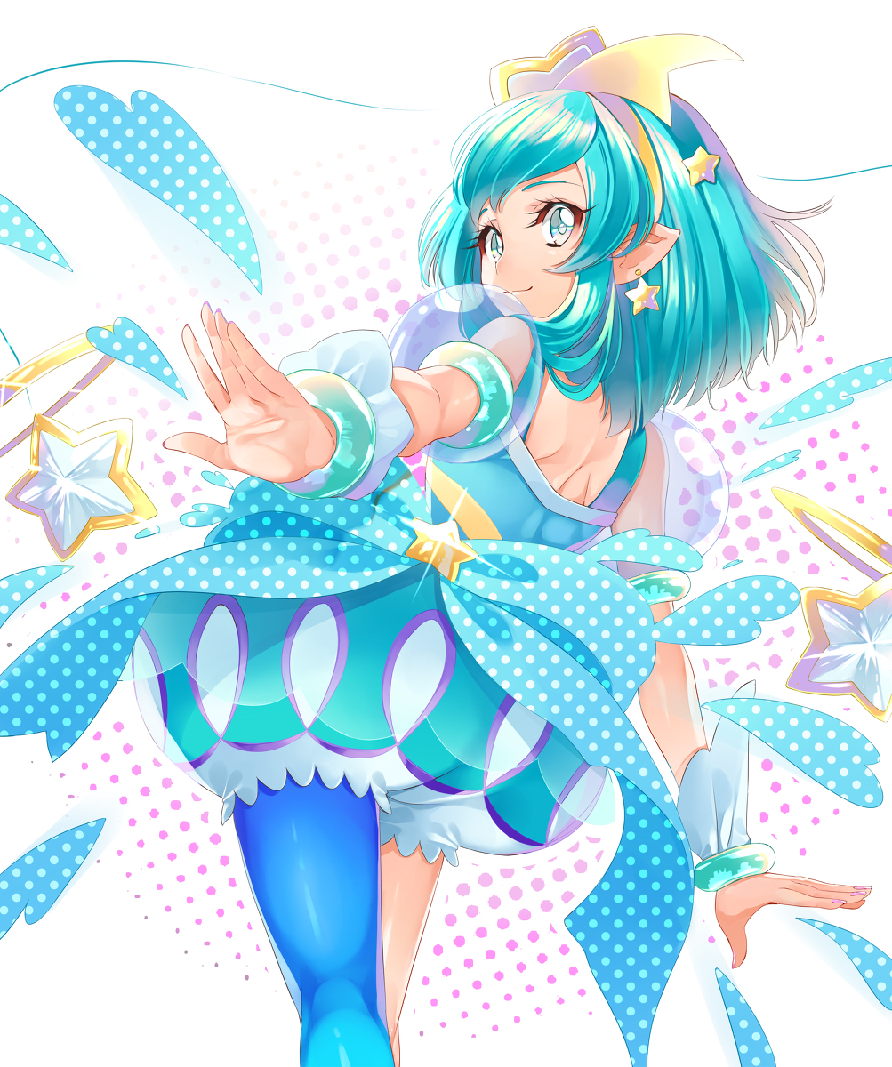 This is a pixiv picture whose title is キュアミルキー.