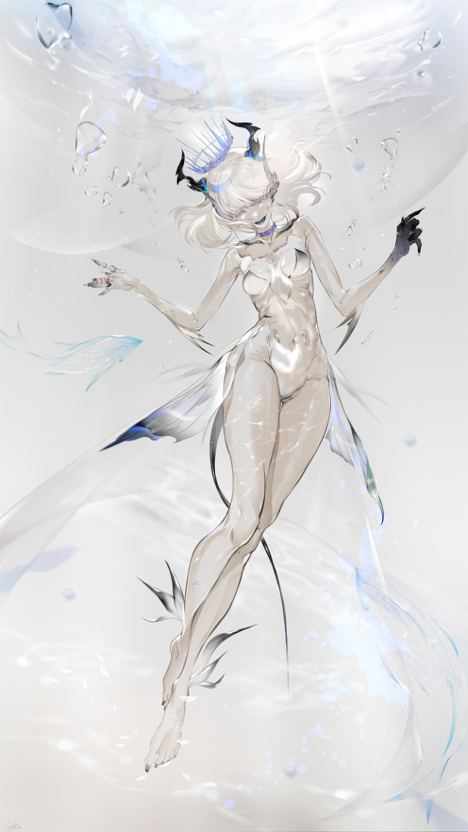 This is a pixiv picture whose title is QUEEN🔱.