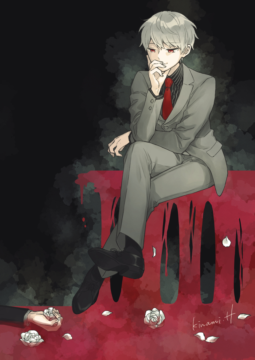 This is a pixiv picture whose title is 朽ちて沈め.