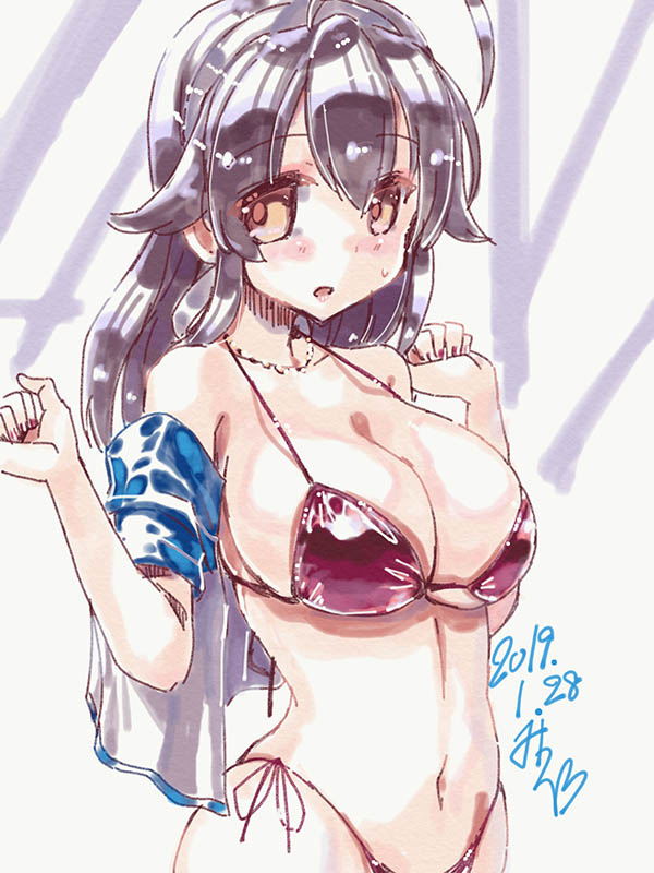 This is a pixiv picture whose title is うしおちゃん.