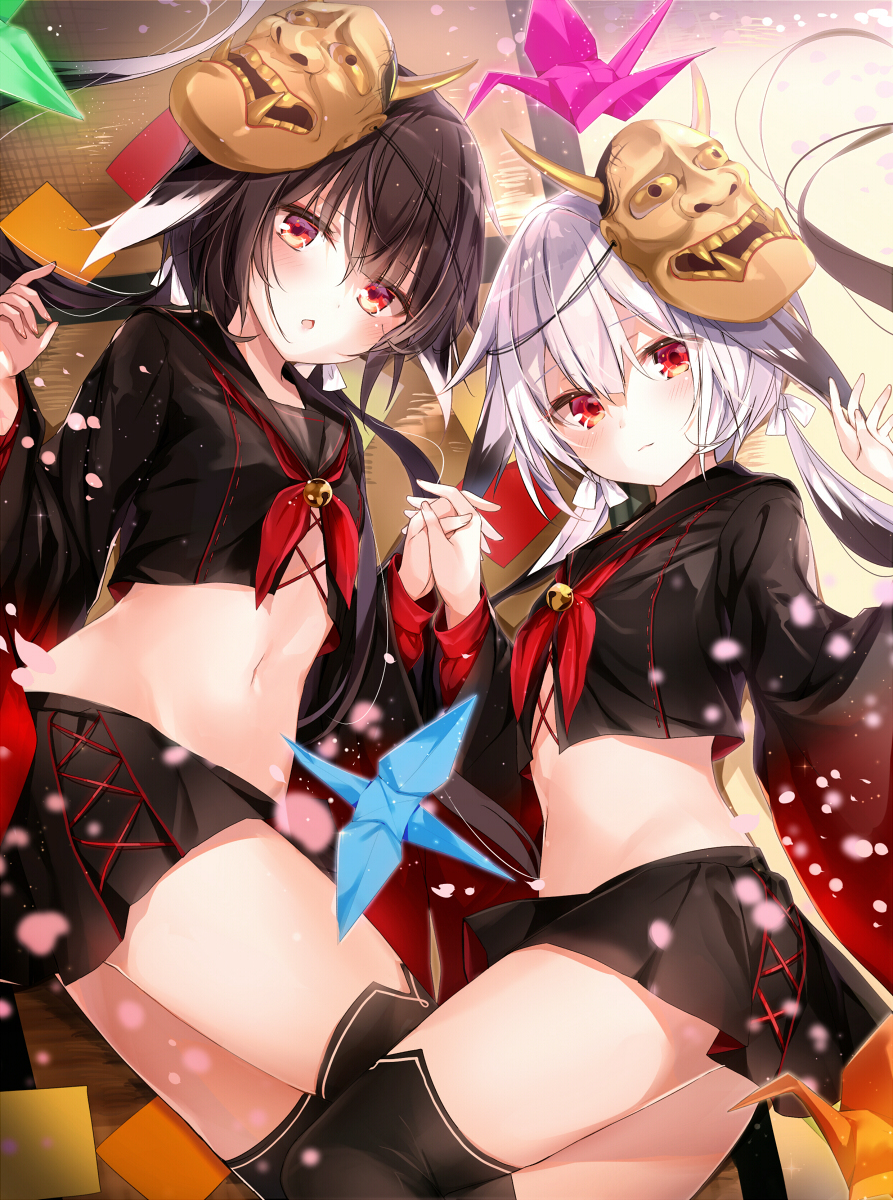 This is a pixiv picture whose title is この世のものではない者.