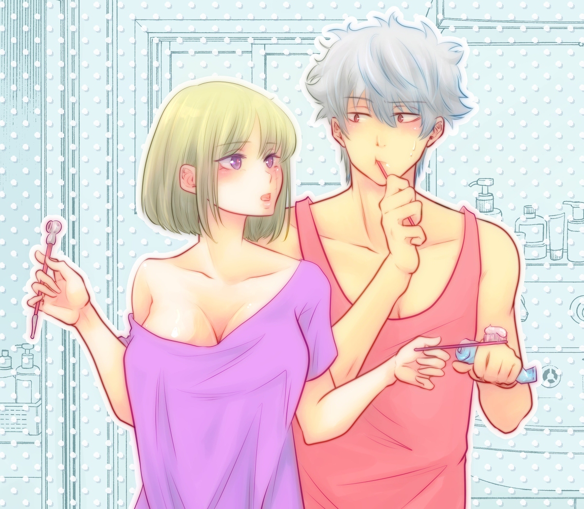 This is a pixiv picture whose title is ついろぐ(4/14まで).