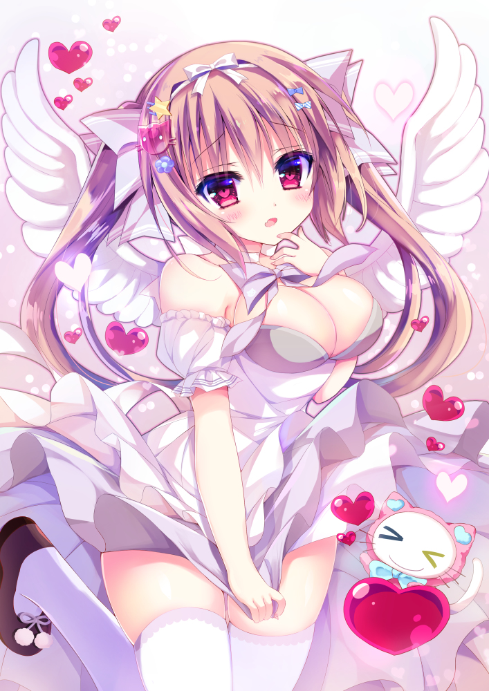 This is a pixiv picture whose title is 天使の花梨.