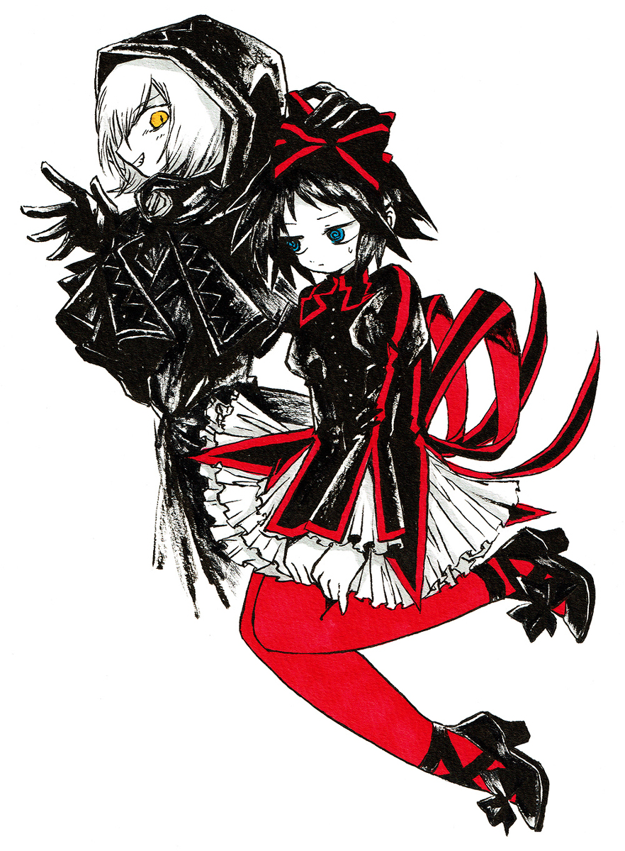 This is a pixiv picture whose title is 黒魔女さん.