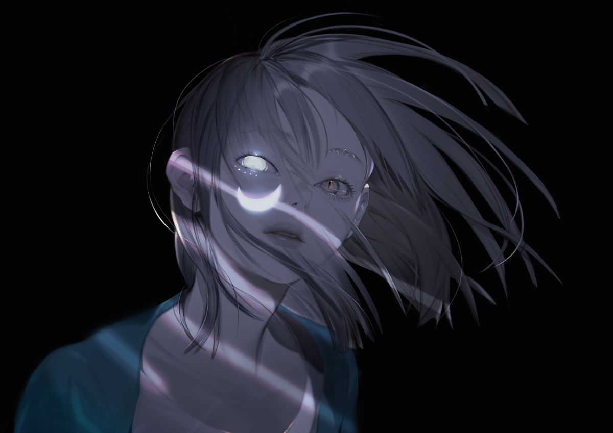 This is a pixiv picture whose title is AM:🌔.