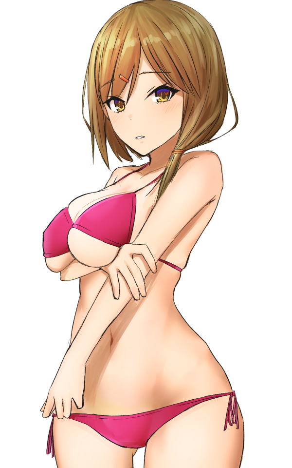 This is a pixiv picture whose title is 水着だよ.