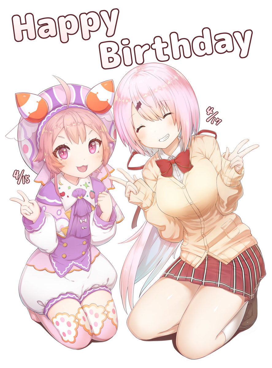 This is a pixiv picture whose title is いちご大福誕生日おめでとうございます！.