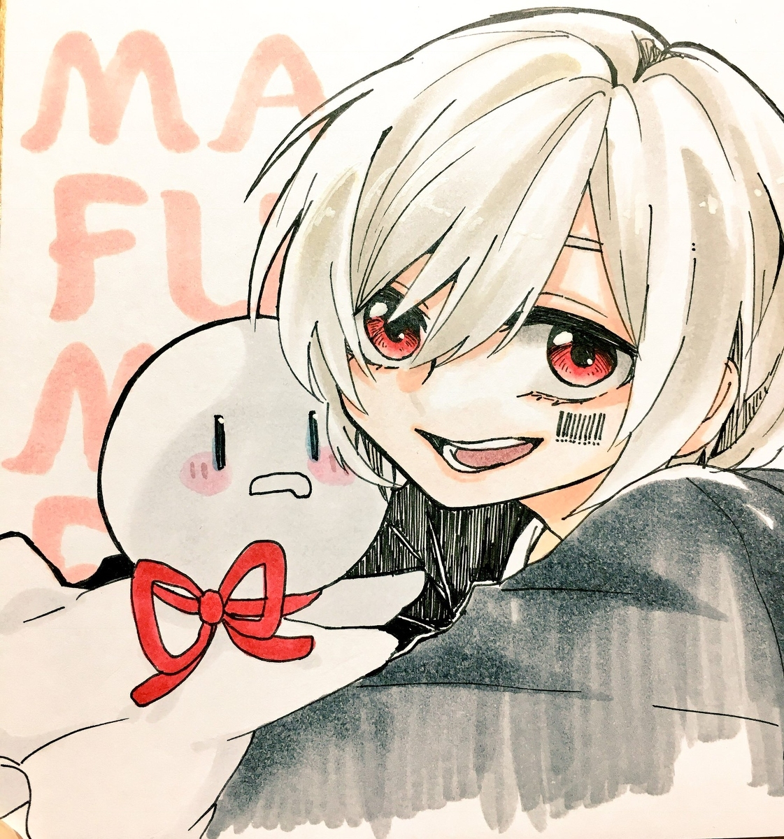 This is a pixiv picture whose title is アナログ3.