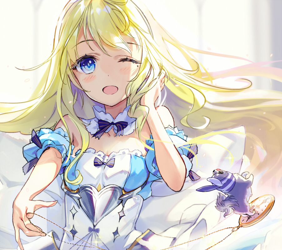 This is a pixiv picture whose title is チワワの化石(アリス).