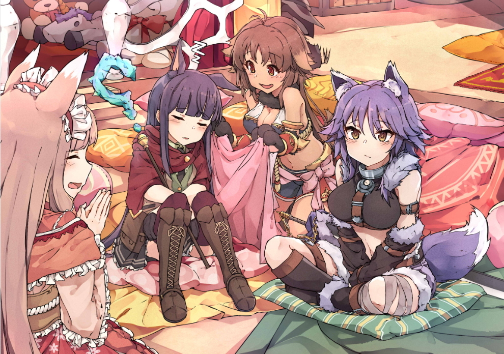 This is a pixiv picture whose title is 自警団.