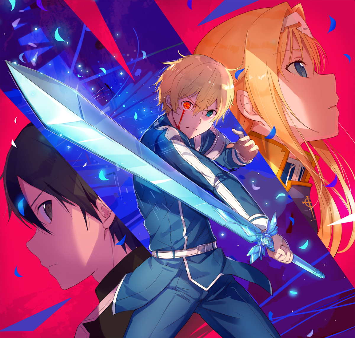 This is a pixiv picture whose title is Alicization.