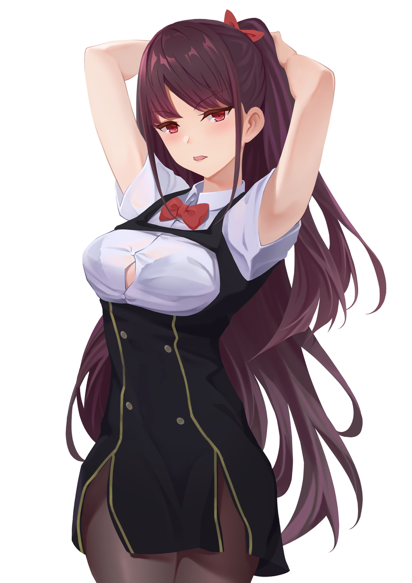 This is a pixiv picture whose title is WA2000.