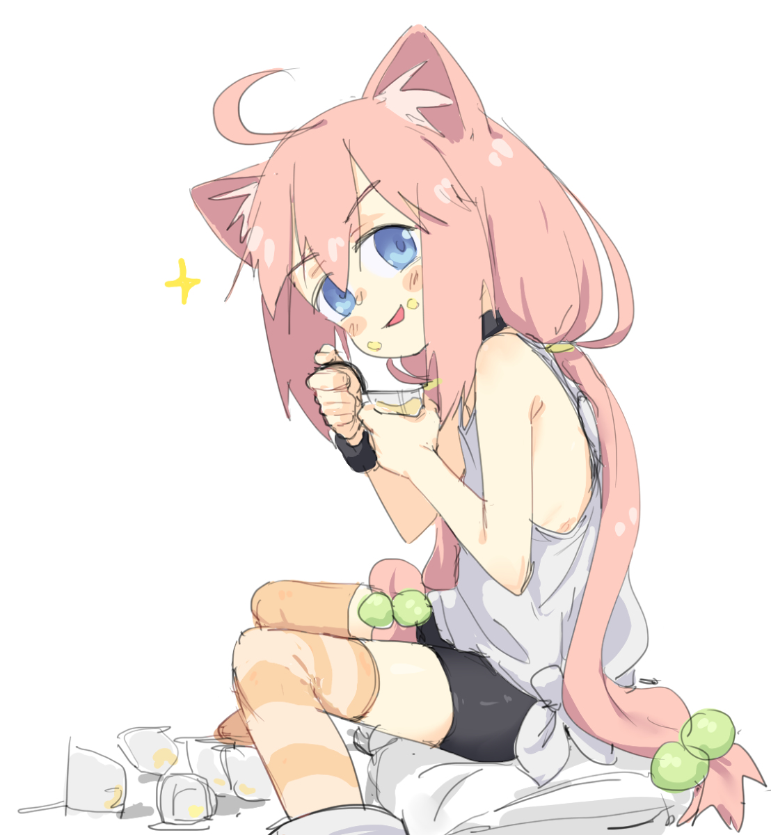 This is a pixiv picture whose title is Nekomiya Hinata.