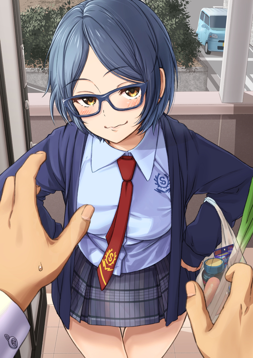 This is a pixiv picture whose title is 「お加減いかが？プロデューサーさん？」.