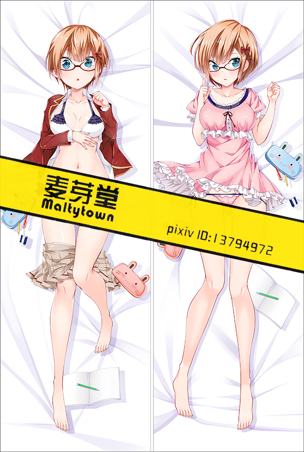 This is a pixiv picture whose title is YC0873  ぼくたちは勉強ができない  緒方理珠.