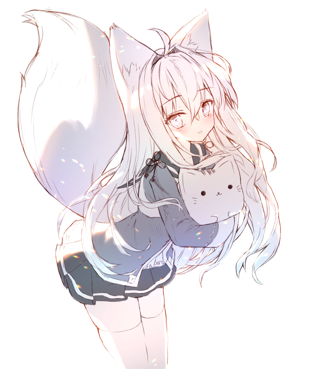 This is a pixiv picture whose title is もふもふミュリン.