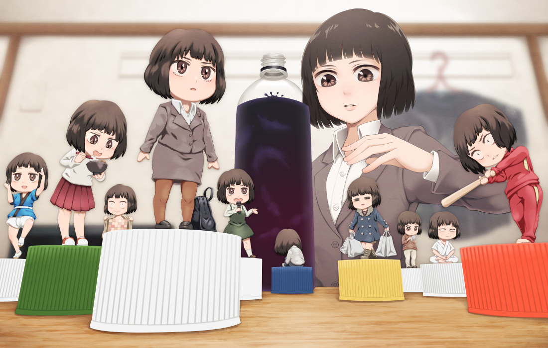 This is a pixiv picture whose title is こぼれないように.